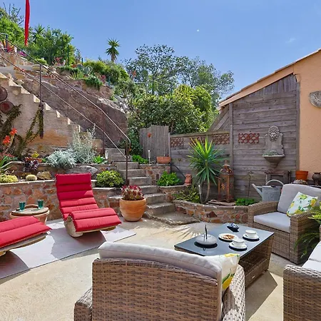 Provenzalisches Citronniers - Garten Mit Meerblick Und Pool By Riviera Homelife Vakantiehuis